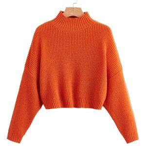 Orange sweater